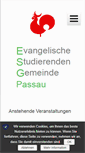 Mobile Screenshot of esg-passau.de